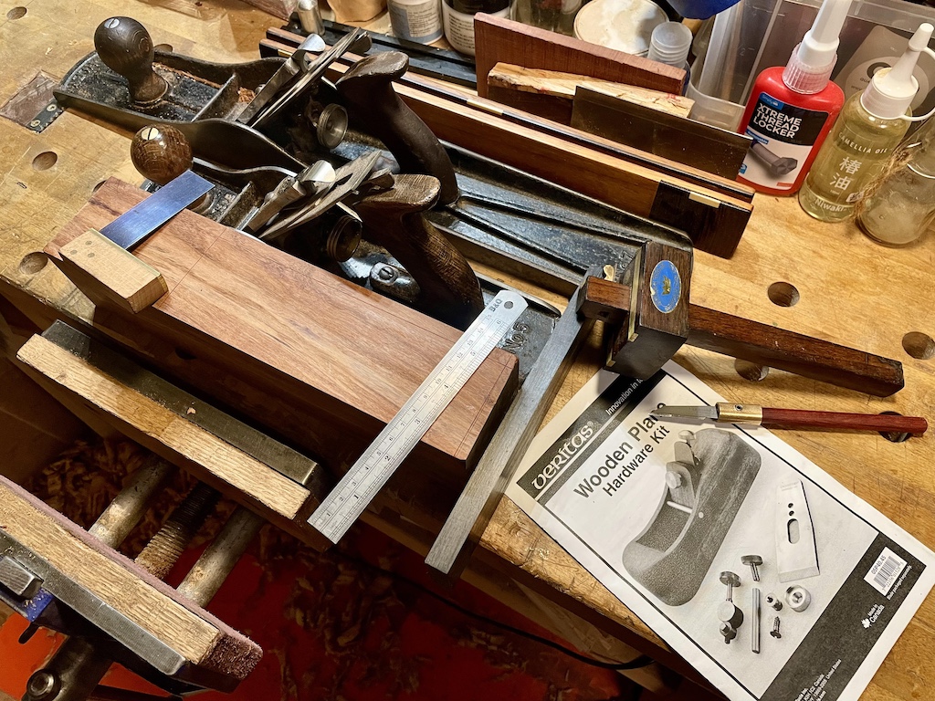 Hand Tools arranged on a workbench.