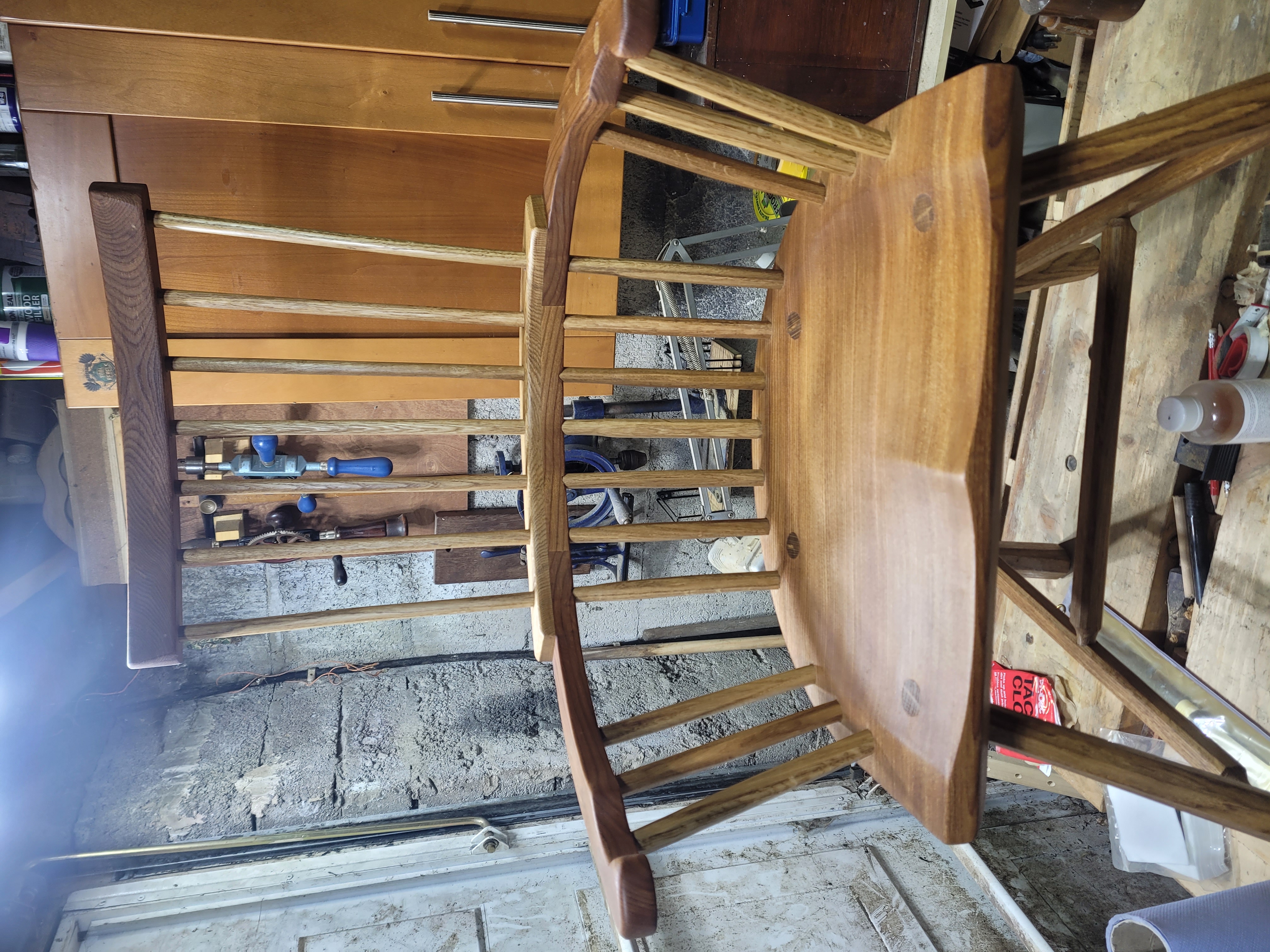 Finish for a Chair