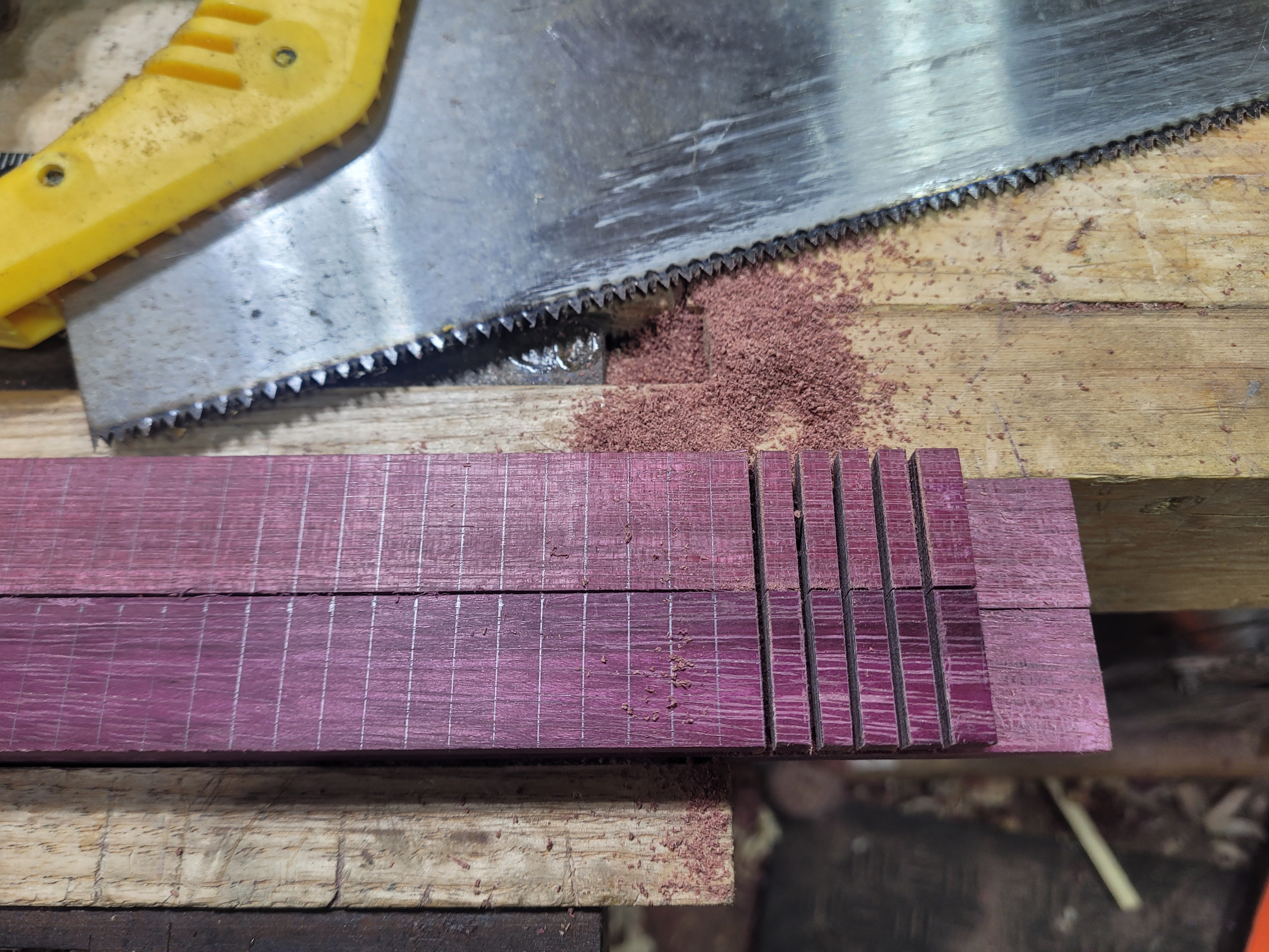 kerfs and grooves