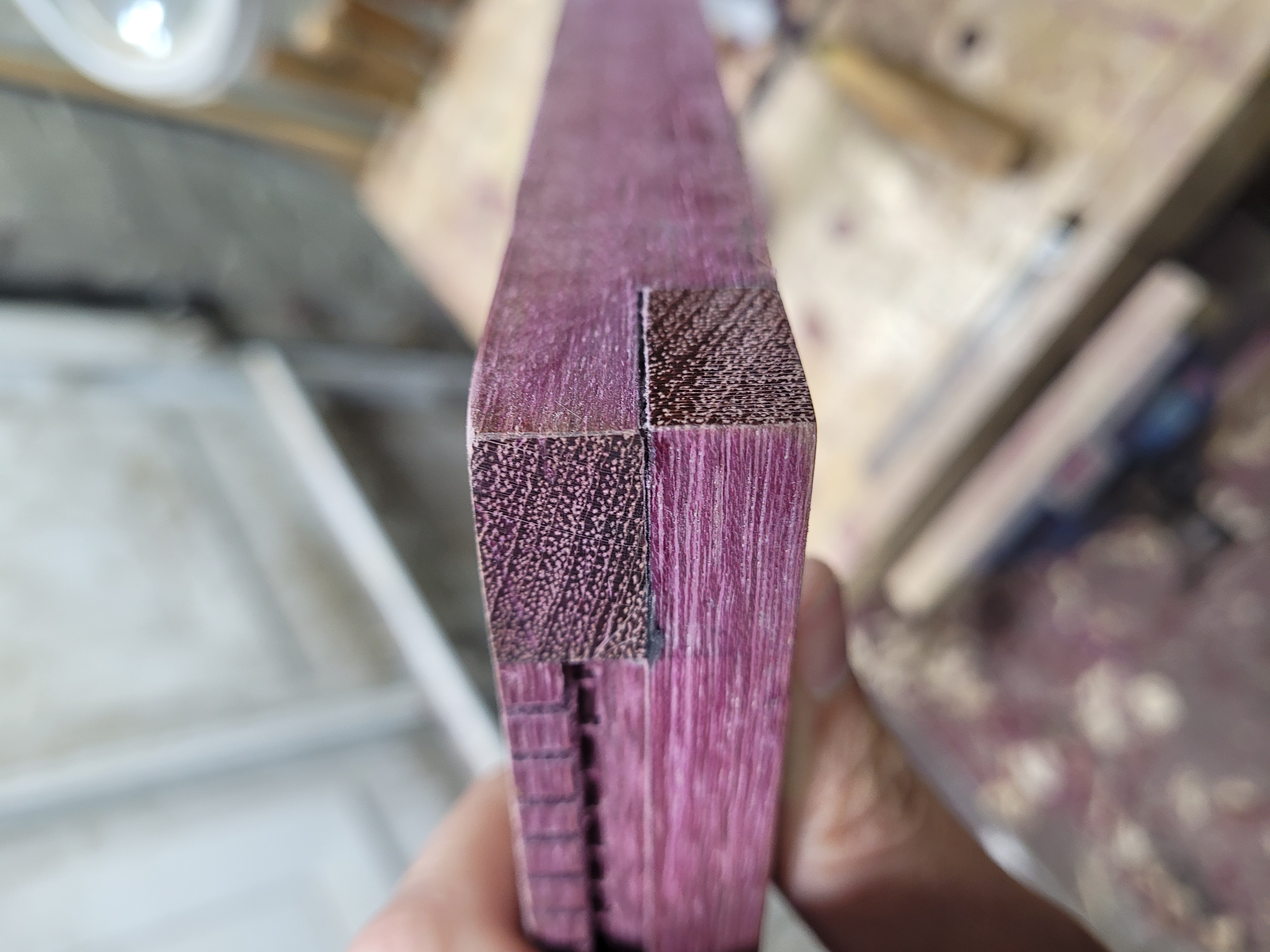 loom glue-up