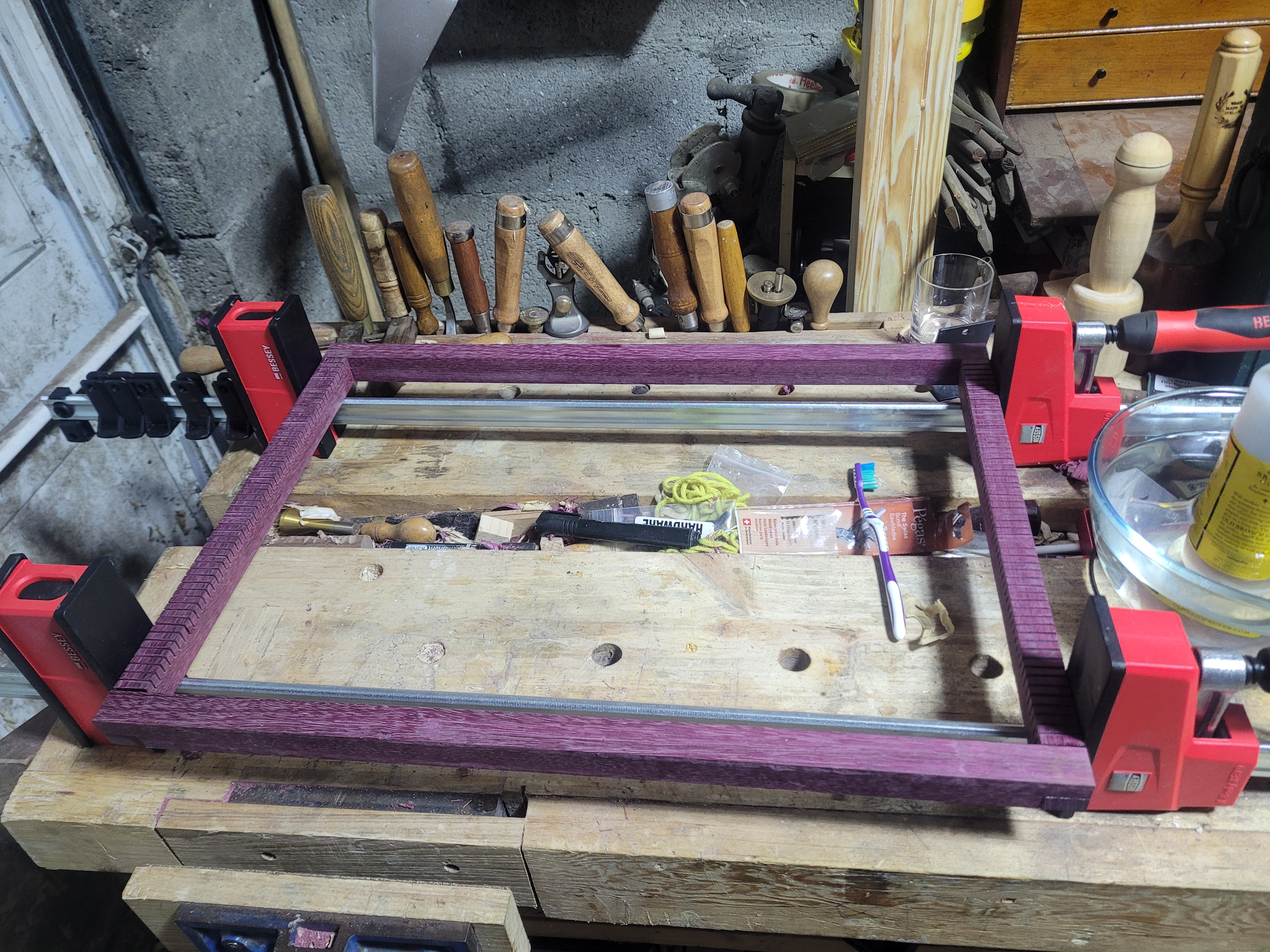 loom glue-up