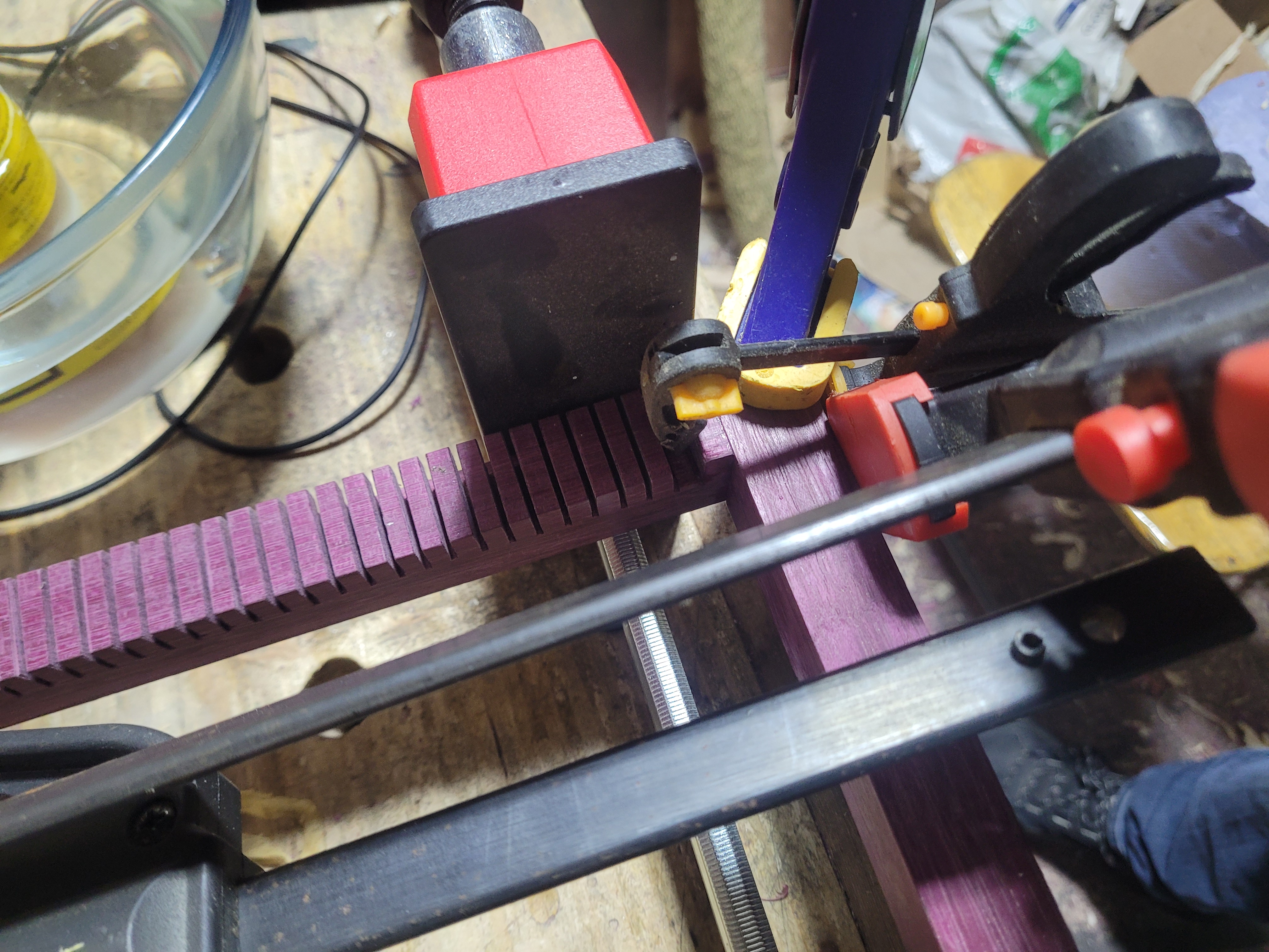 loom glue-up