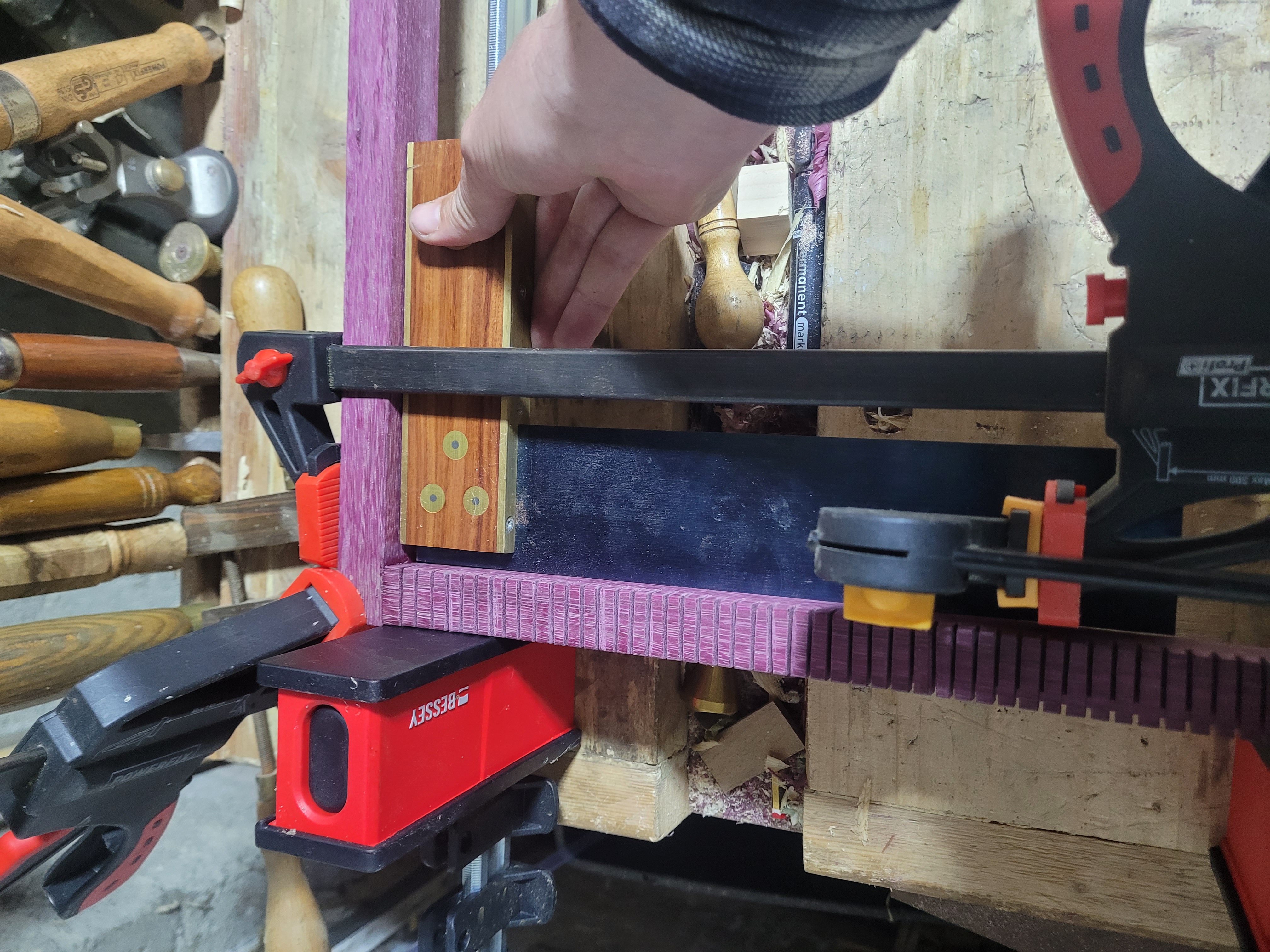 loom glue-up
