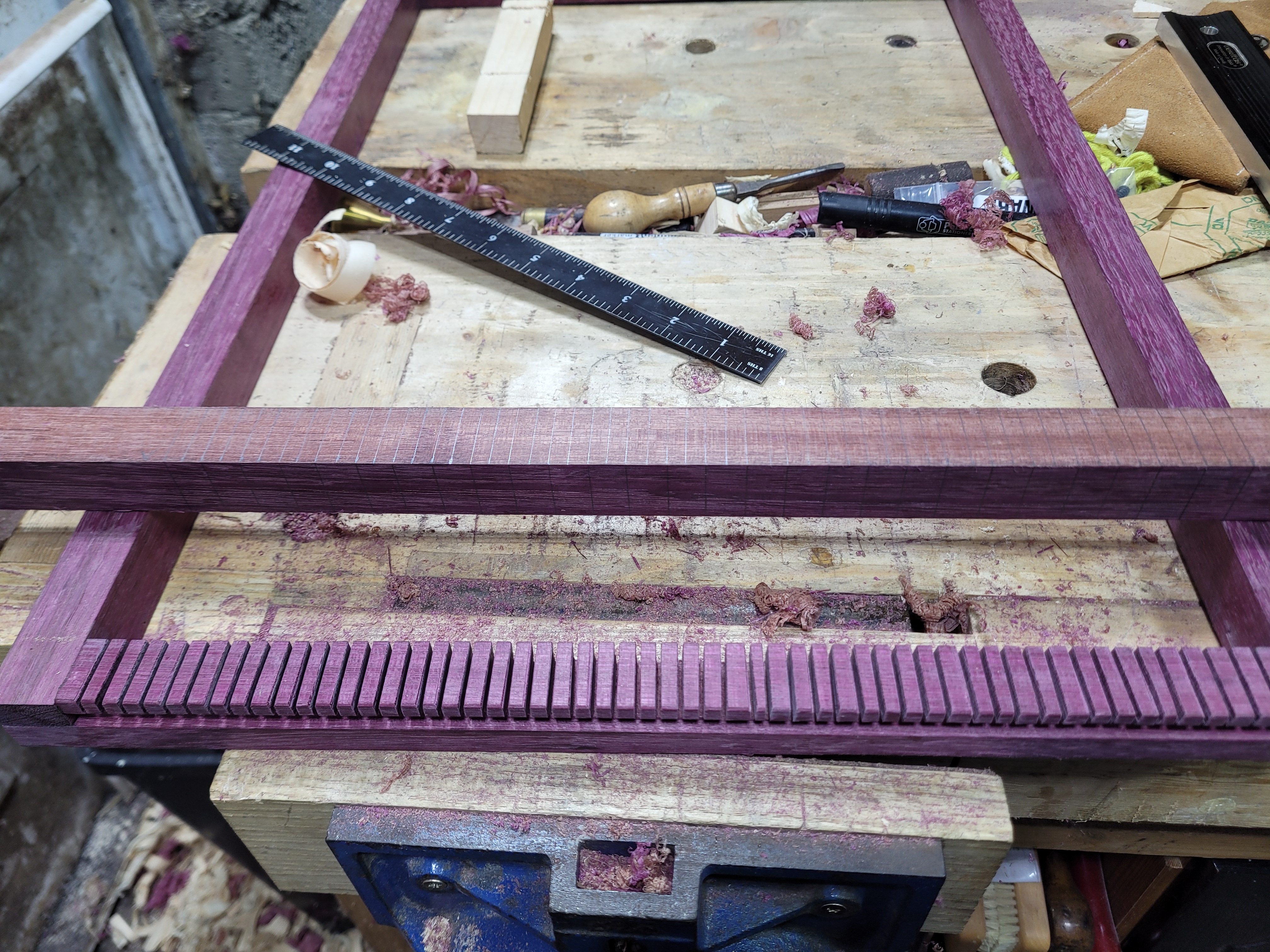 loom heddle bar