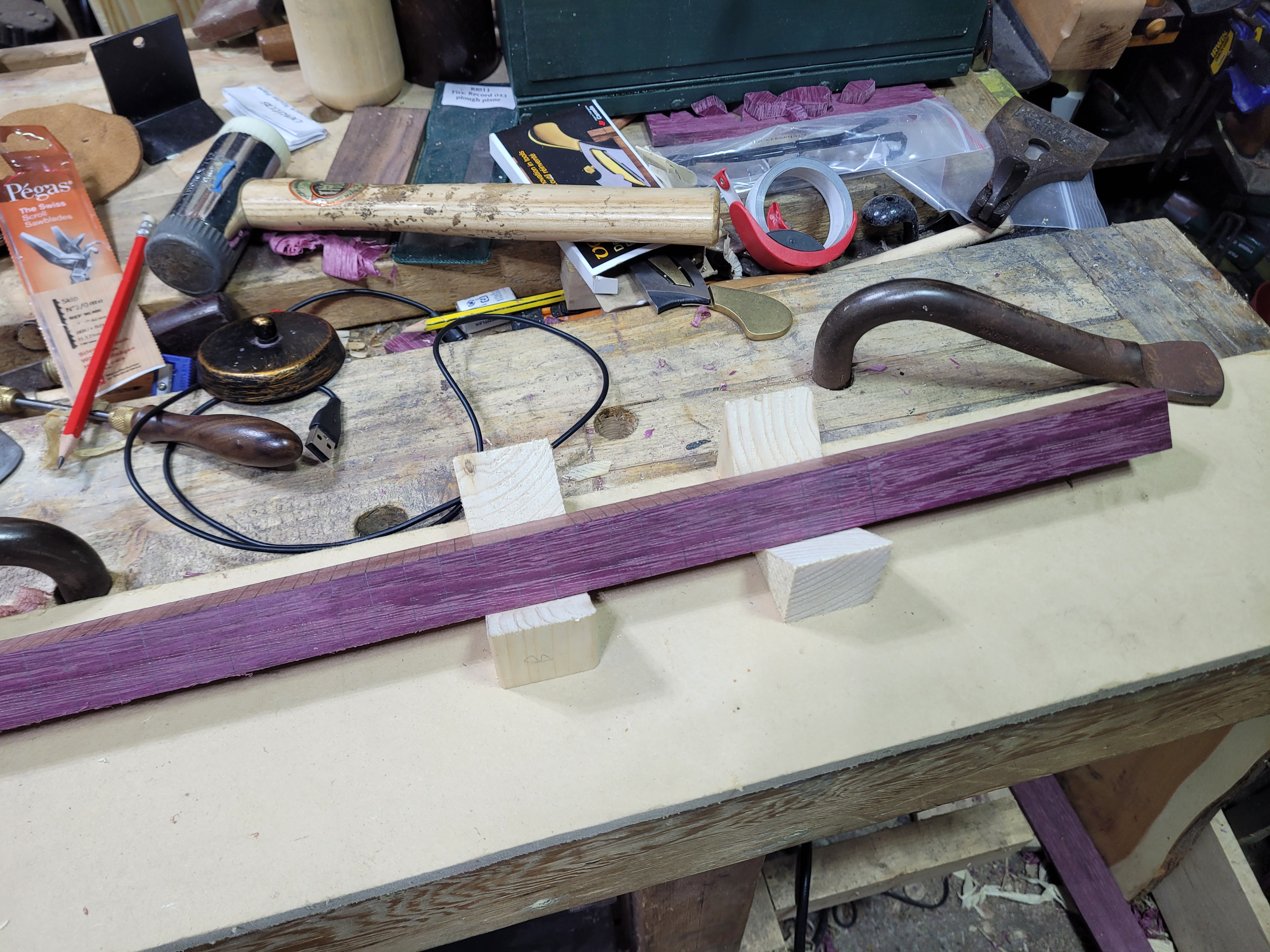 loom heddle bar
