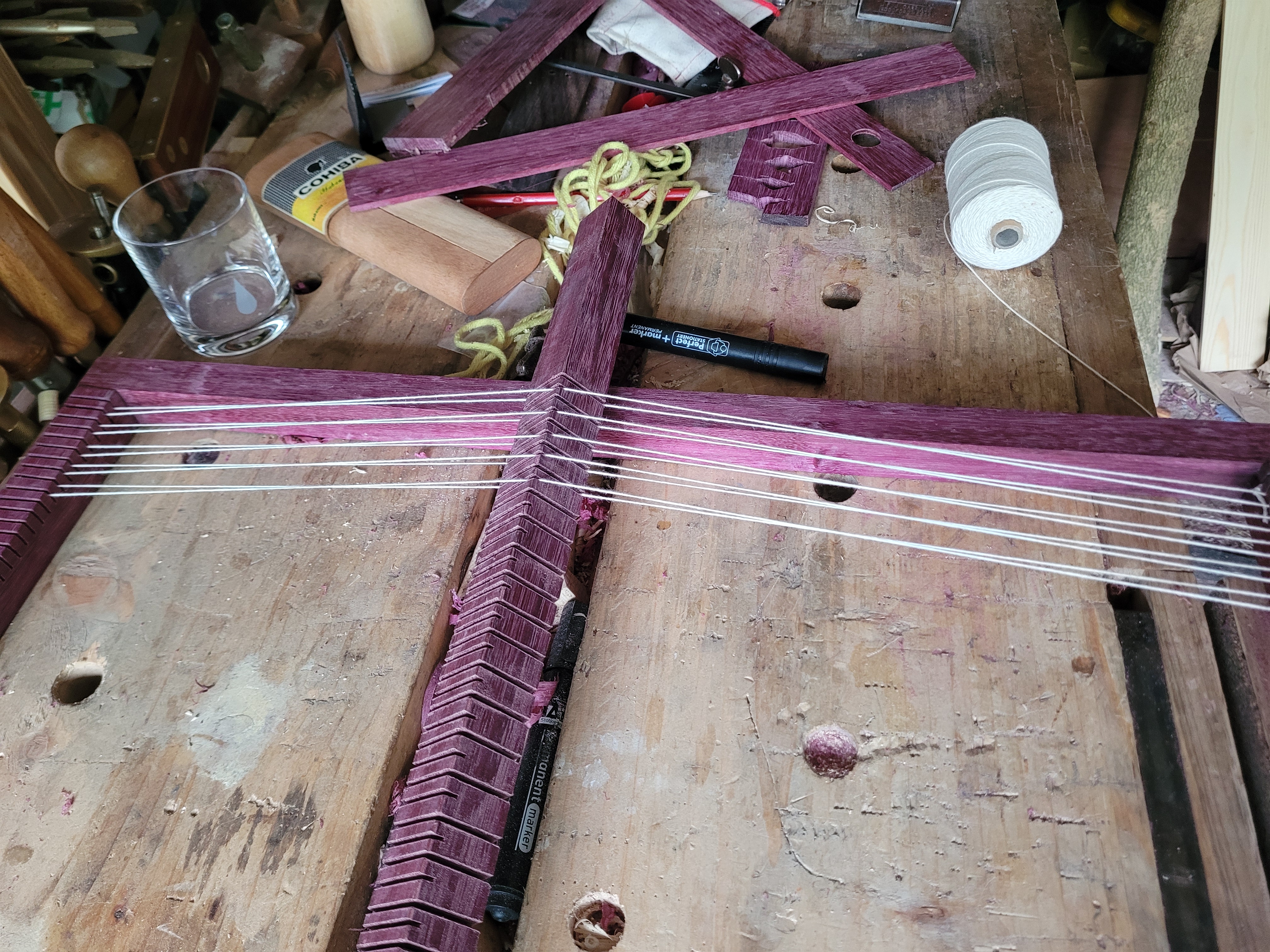 loom heddle bar