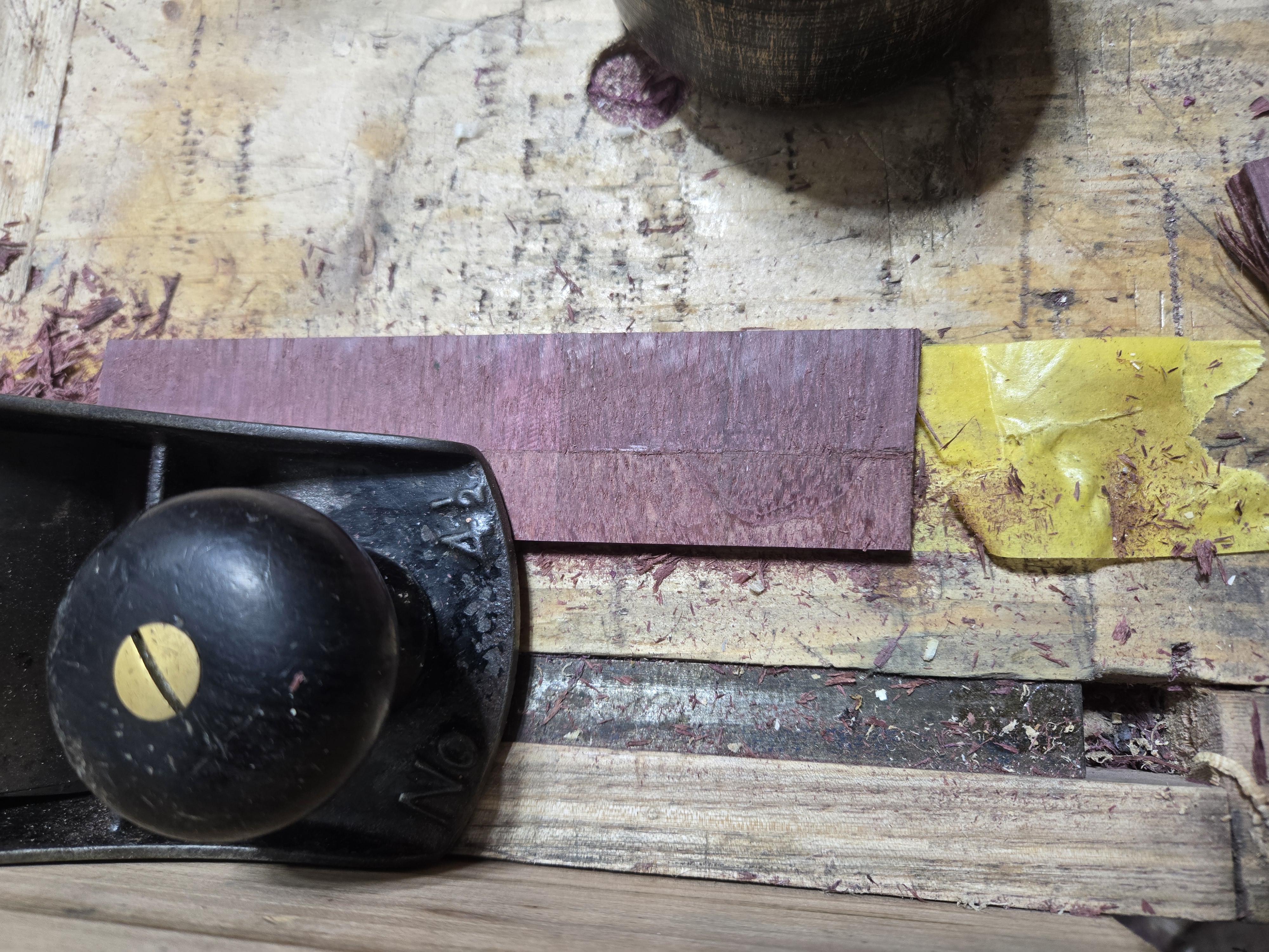 superglue and masking tape