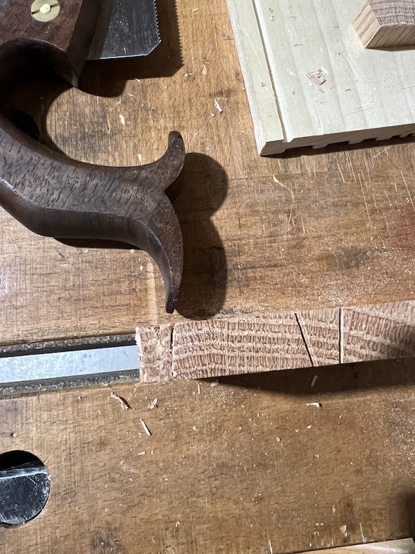 Poorly cut Dovetails