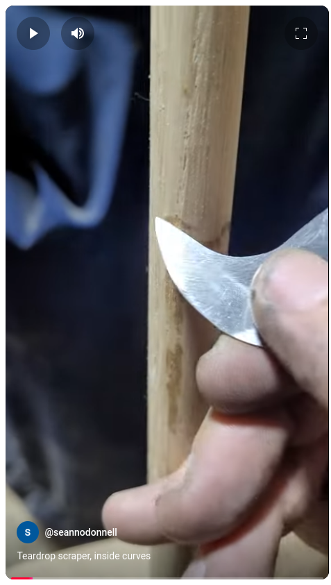 Teardrop Scraper